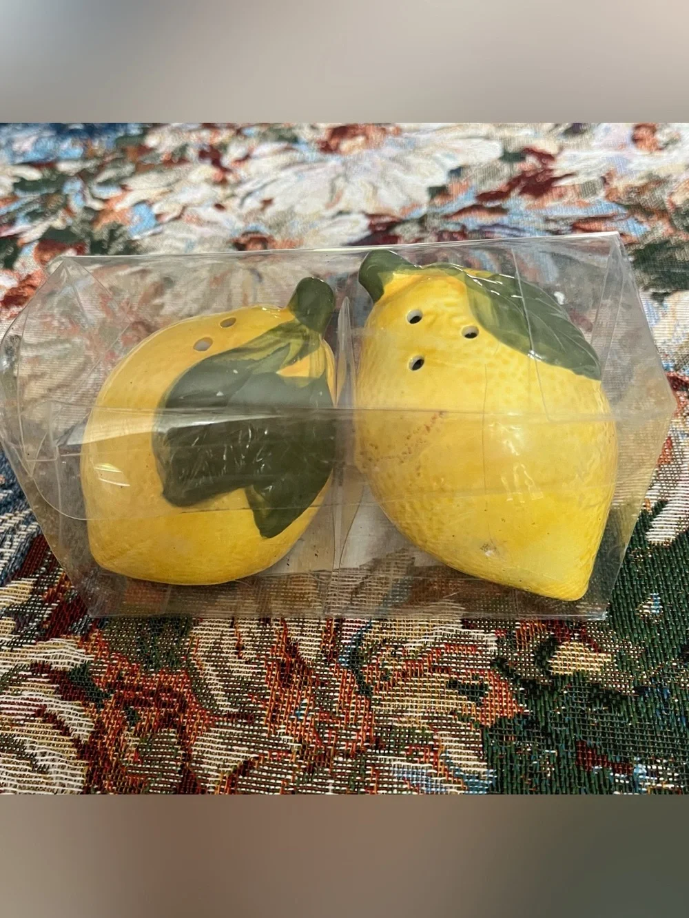 Lemon Salt and Pepper Shakers